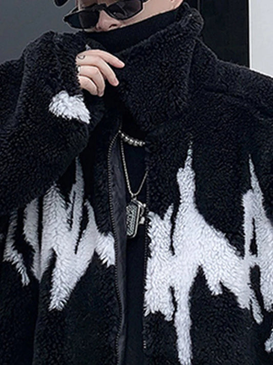 Winter Coat - Warm Oversized Fur Jacket 